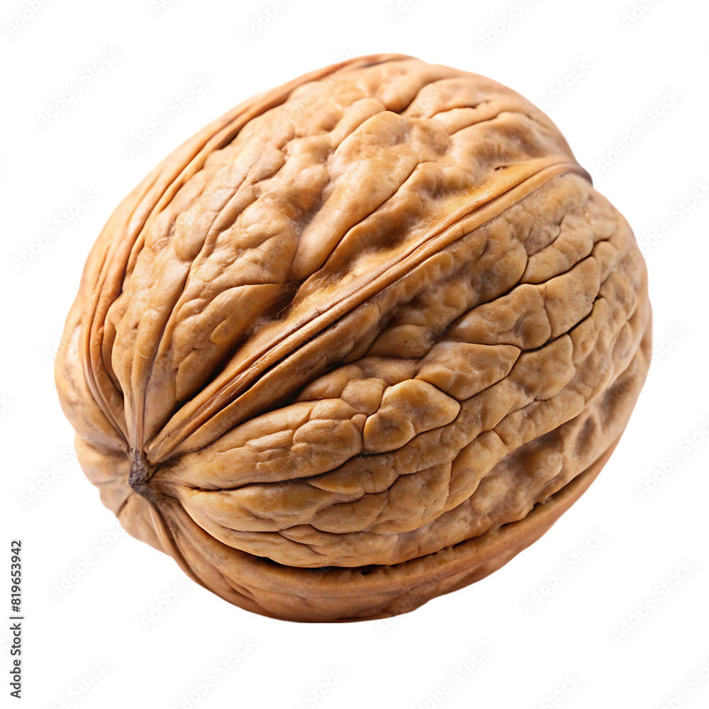 shell of walnut on transparent background shell of walnut on transparent background
