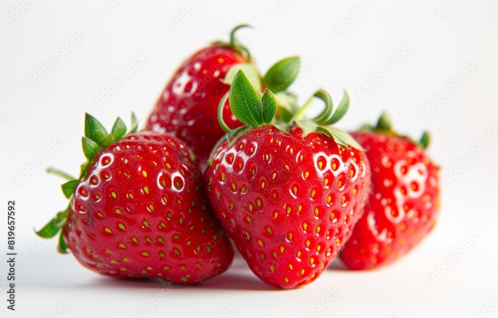 Sweet Strawberry. Berries isolated on white background Sweet Strawberry. Berries isolated on white background