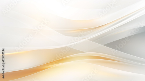 Modern gold and light grey square overlapped pattern on background with shadow. white background. Minimal geometric white light background abstract design. Elegant white and gold Background. 