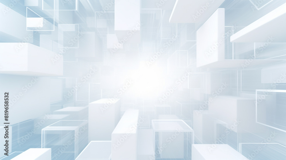 White square Mordan Minimal geometric white light background abstract design. White square Mordan Minimal geometric white light background abstract design.