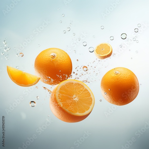 A bunch of ripeOranges
