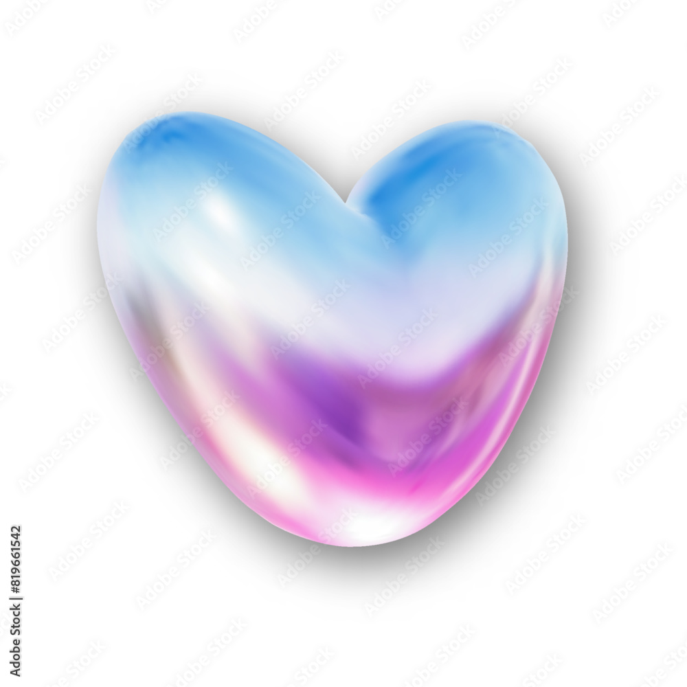Metallic Liquid Shapes. Glossy 3D Illustration Metallic Liquid Shapes. Glossy 3D Illustration