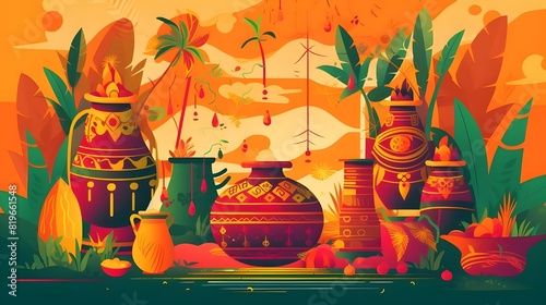 Pohela Boishakh festival image background
