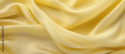 Texture Background Template Cloth silk yellow This yellow creme silk crepe de shows a simple elegance The creamy tone of ivory is textured with wrinkle waves as it can boast a subtle sheen