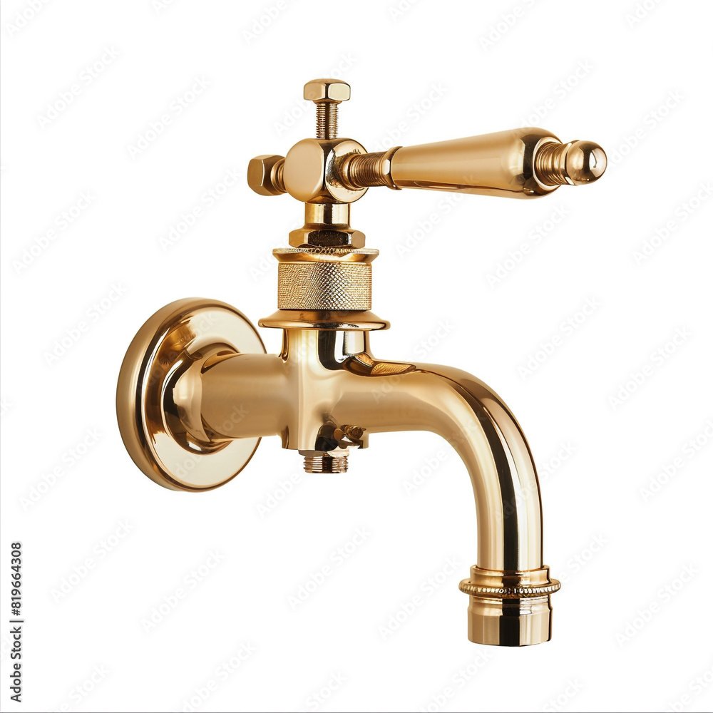 water tap isolated on the white background. water tap isolated on the white background.