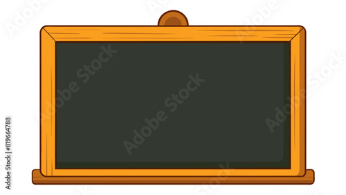 blackboard with chalk