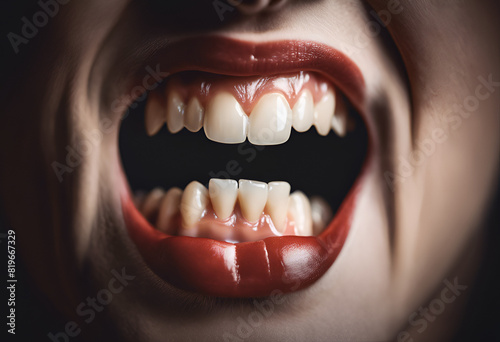 person with teeth