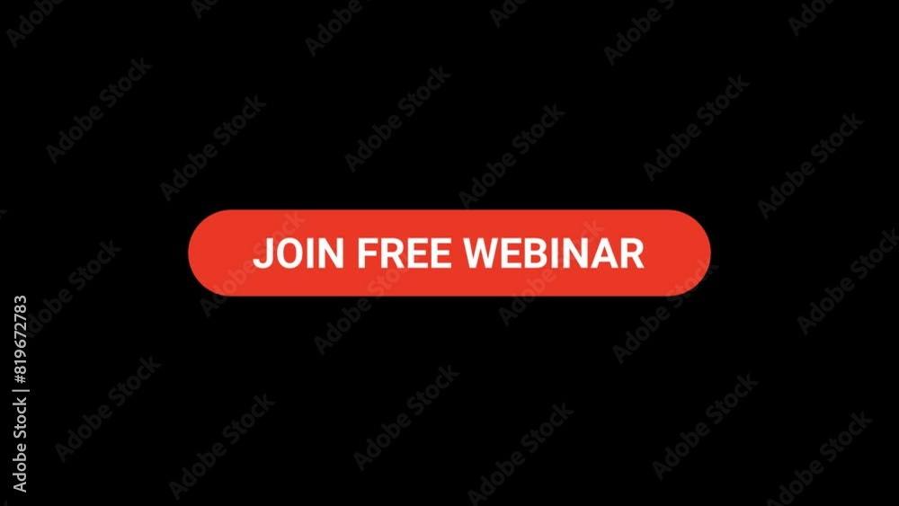 Join free webinar Click Button Animation Join free webinar Click Button Animation