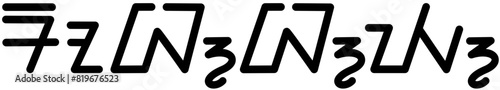  Illustration vector graphic of the name Robby, (sundanese scipt). Great for printing on your personal items