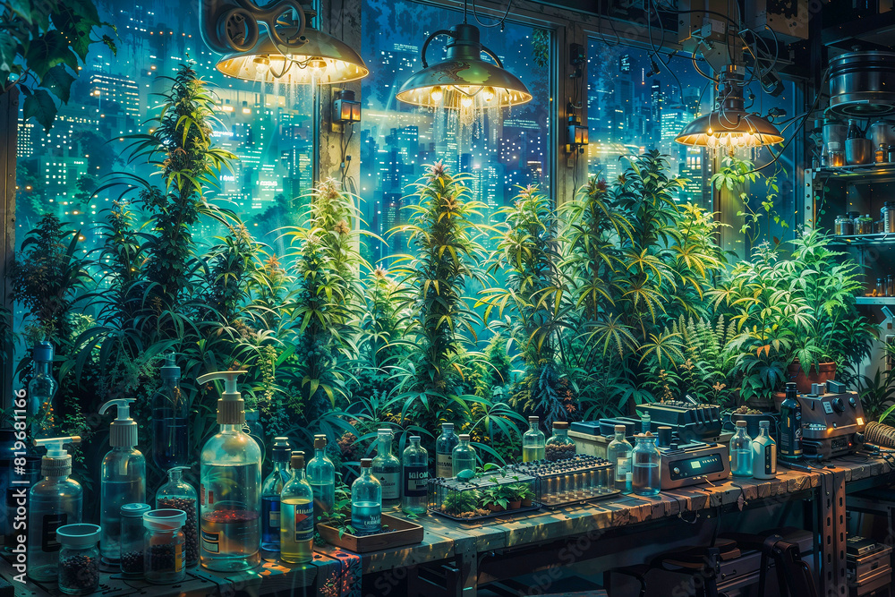 Urban Indoor Cannabis Lab