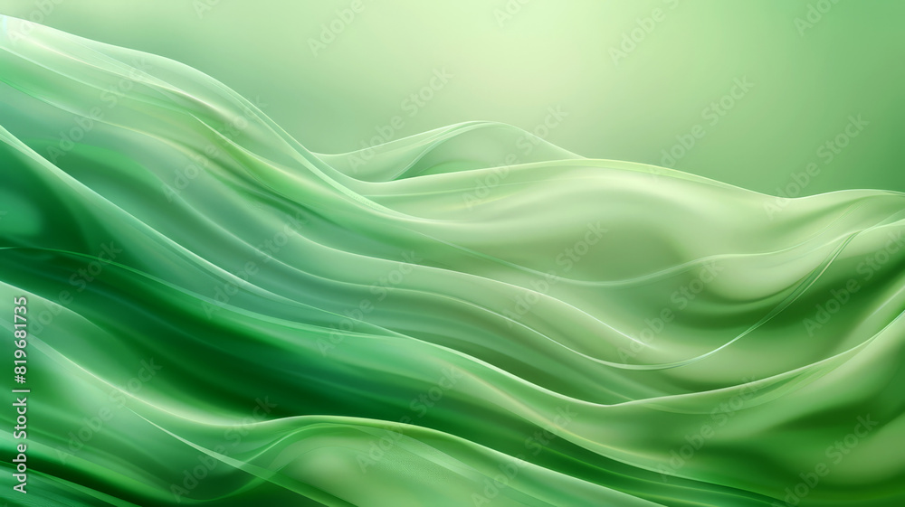 Organic abstract green background with smooth gradients and ample space for copy, Organic abstract green background with smooth gradients and ample space for copy,
