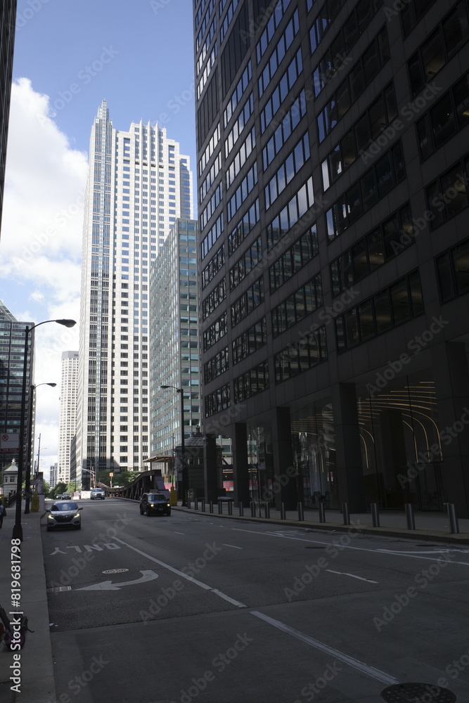 Architecture in the downtown of Chicago, Illinois Architecture in the downtown of Chicago, Illinois