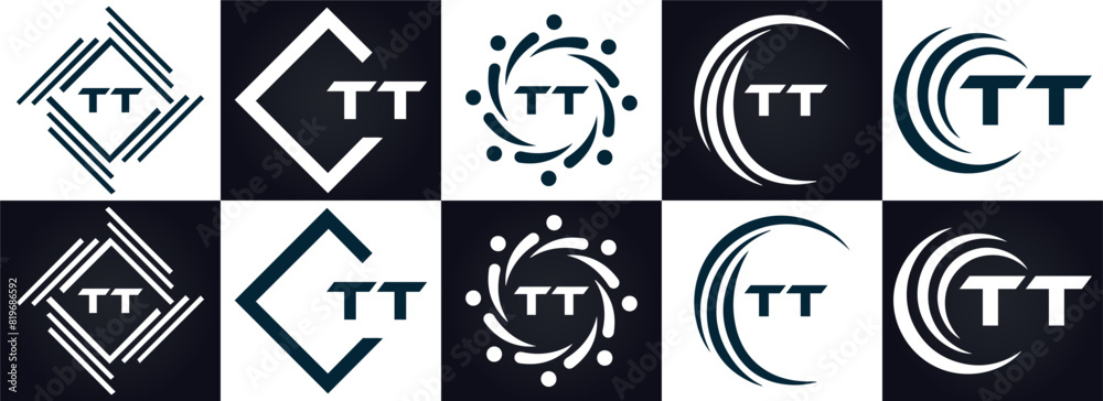 TT logo. T T design. White TT letter. TT, T T letter logo design. T T letter logo design in FIVE, FOUR, THREE, style. letter logo set in one artboard. T T letter logo vector design. TT logo. T T design. White TT letter. TT, T T letter logo design. T T letter logo design in FIVE, FOUR, THREE, style. letter logo set in one artboard. T T letter logo vector design.