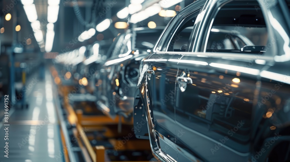 Efficient Automotive Assembly Line: People Streamlining Production