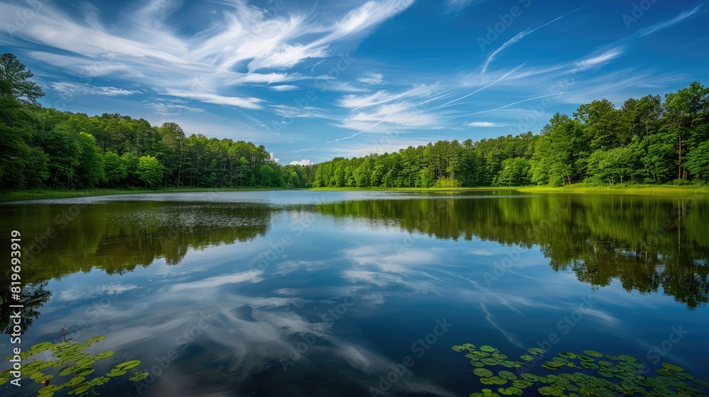 Reflections on a Lake