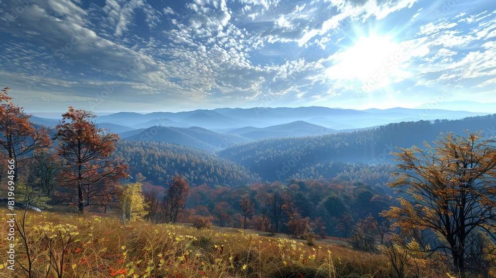 Cold Fall Mountain Day Cold Fall Mountain Day