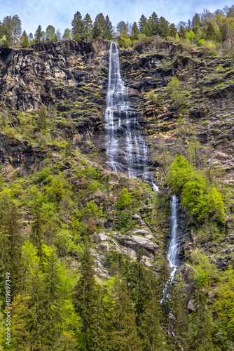 Stuller Wasserfall in der Passerschlucht im Passeiertal, Südtirol