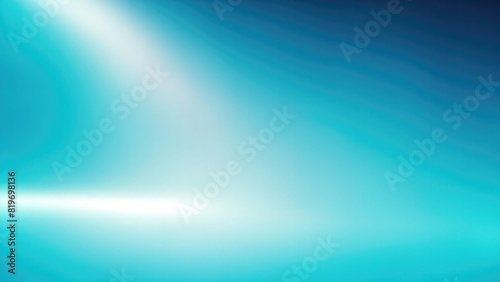 Abstract background with a Cyan light blur