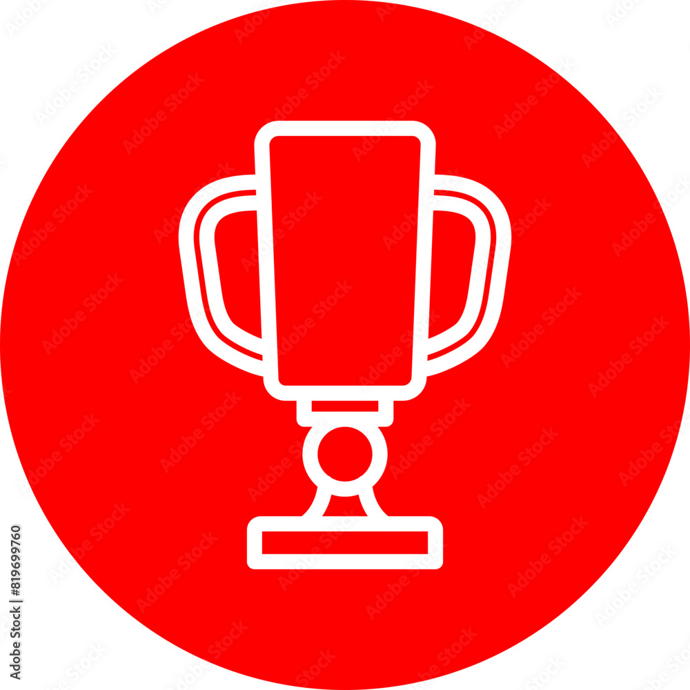 trophy Flat Icon Design trophy Flat Icon Design