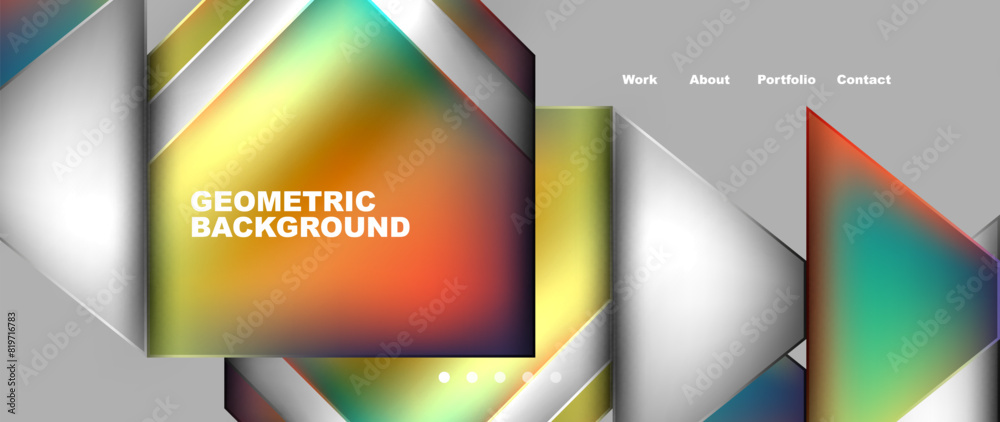 Gradient triangle geometric minimal wallpaper Gradient triangle geometric minimal wallpaper