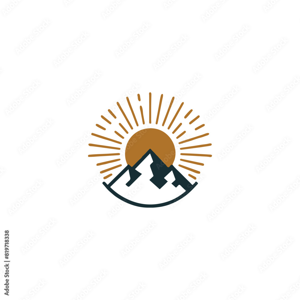 mountain logo, mountain vector, sunset mountain logo, mountain logo vector illustration mountain logo, mountain vector, sunset mountain logo, mountain logo vector illustration