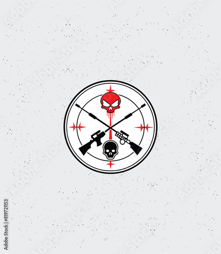 Elevate your military and defense branding with this logo. Ideal for presentations, videos, and digital content, this logo stinger delivers a commanding presence backed by professional polish.