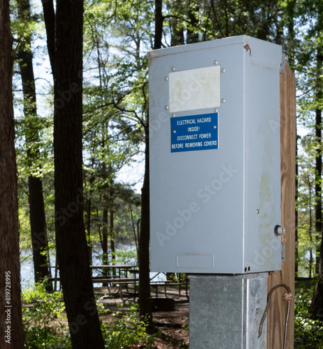 Photography Electric hookup for RVs and campers