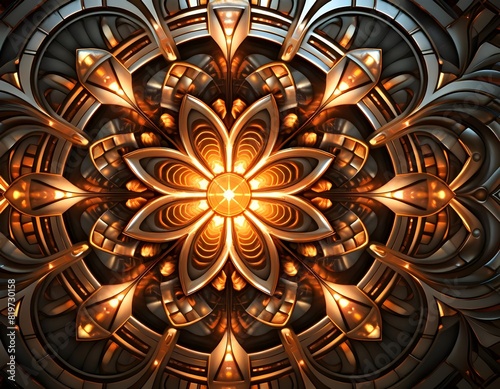 fractal burst background