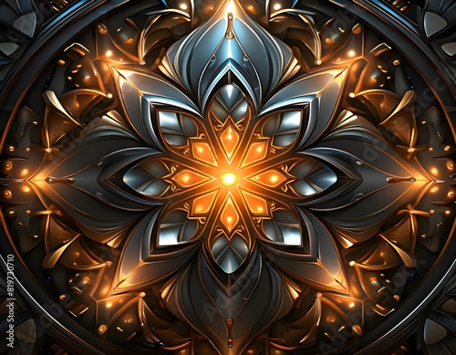 fractal burst arrangement