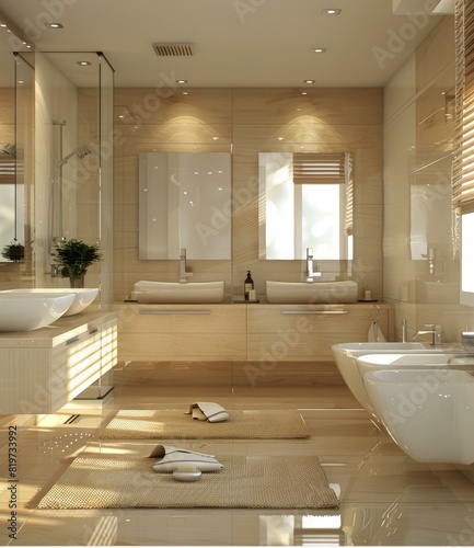 Stylish Modern Bathroom Interior