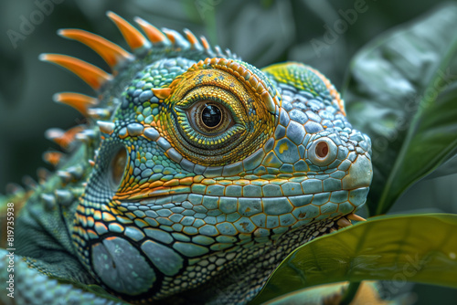 green iguana Generative AI