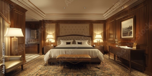 Luxurious Hotel Bedroom Interior Design