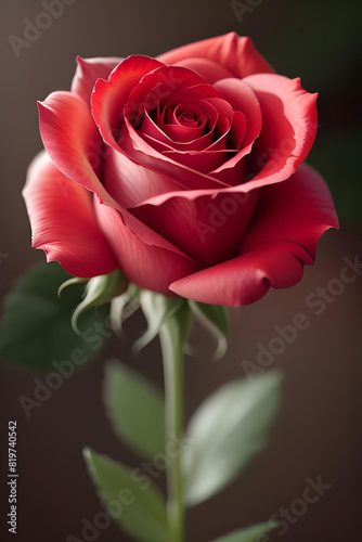 Rose. Close-up. Macro photography.