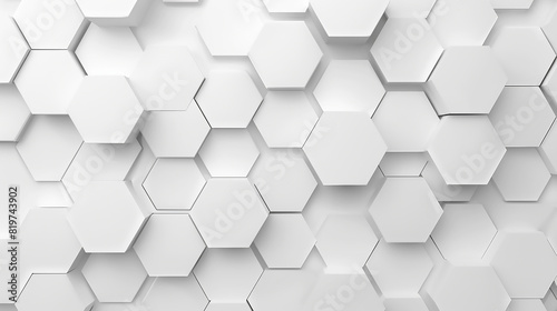 Abstract hexagon background. hexagon concept design abstract technology background. white hexagon gold light effect white background.
