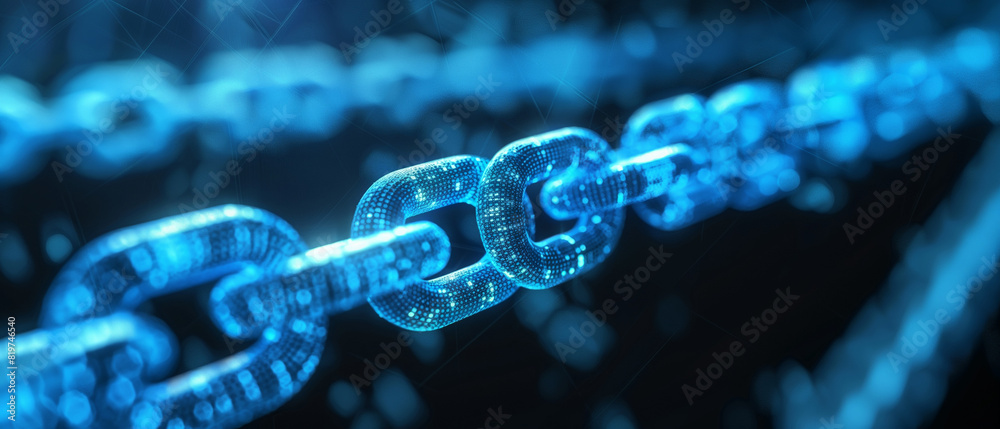 Supplychain, Blockchain, Internet, Kette Supplychain, Blockchain, Internet, Kette