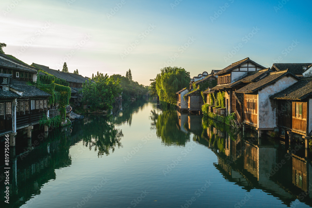 Fototapeta premium Scenery of Wuzhen, a historic scenic town in Zhejiang Province, China