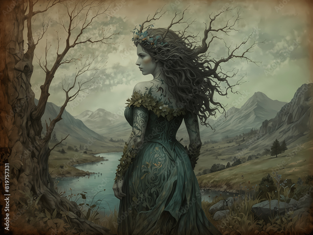 Fototapeta premium Mother Nature