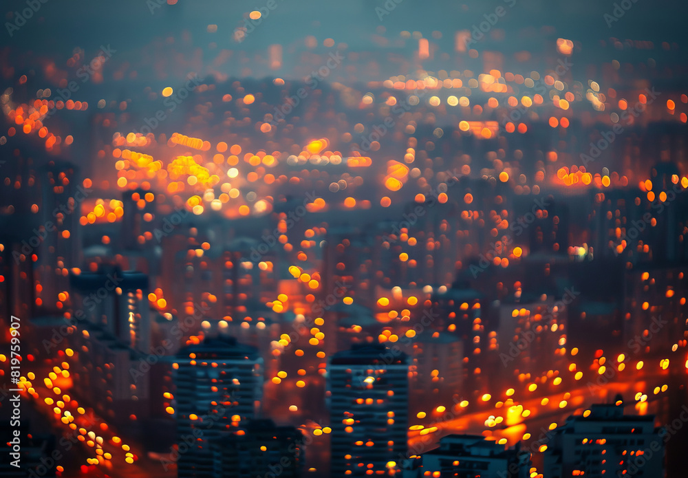 Blurred background city Blurred background city