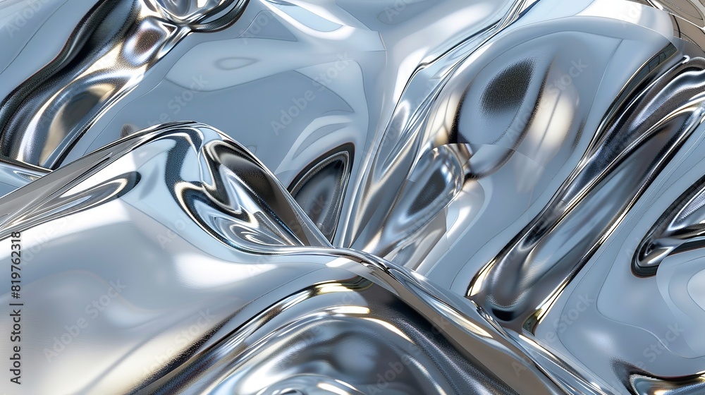 Chrome Waves Background
Chrome Waves Background