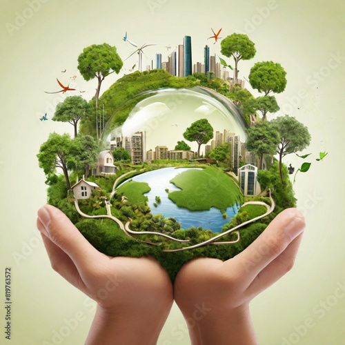 Ecological friendly and sustainable environment (4) photo