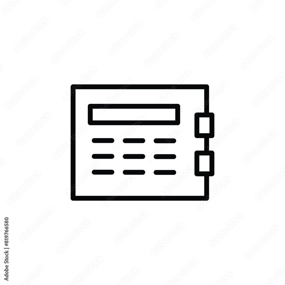 save deposit box outline icon pixel perfect vector design good for website or mobile app save deposit box outline icon pixel perfect vector design good for website or mobile app
