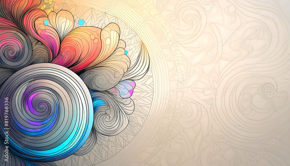 abstract floral background abstract floral background