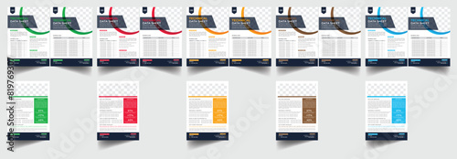 Technical Data Sheet layout template. Product Catalogue & modern a4 product catalog design template, Minimalist product brochure template design, A4 flyer, corporate flyer, business flyer, catalog