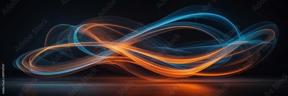 Abstract background on the theme of sports. Active stripes creating the dynamics of a complementary warm-cold color. Abstract background on the theme of sports. Active stripes creating the dynamics of a complementary warm-cold color.