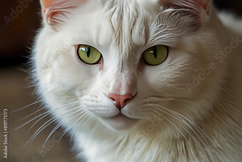 Weiße Katze photo