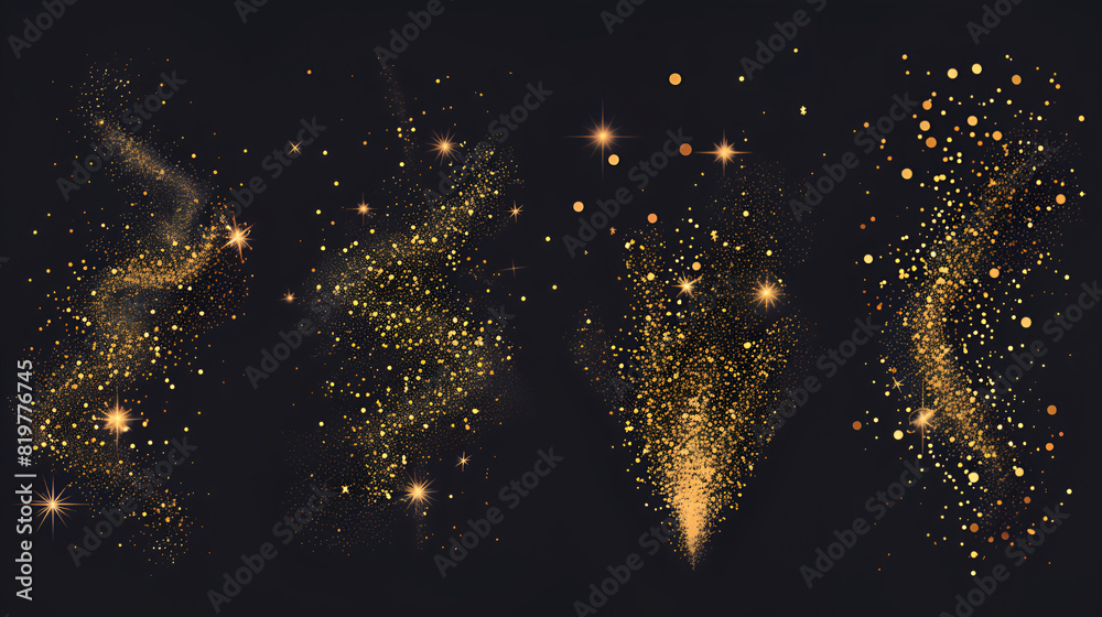 glittering shine bulbs lights background, blur wallpaper decorations concept, holiday festival backdrop, sparkle circle, technology and business background
