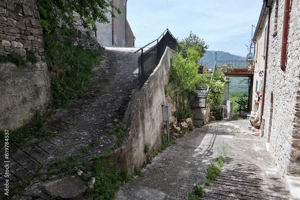 Macchiagodena - Scorcio da Via Basciano