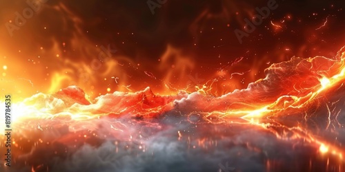 Abstract Marble Stone Pattern Texture with Gold and Multicolored Accents