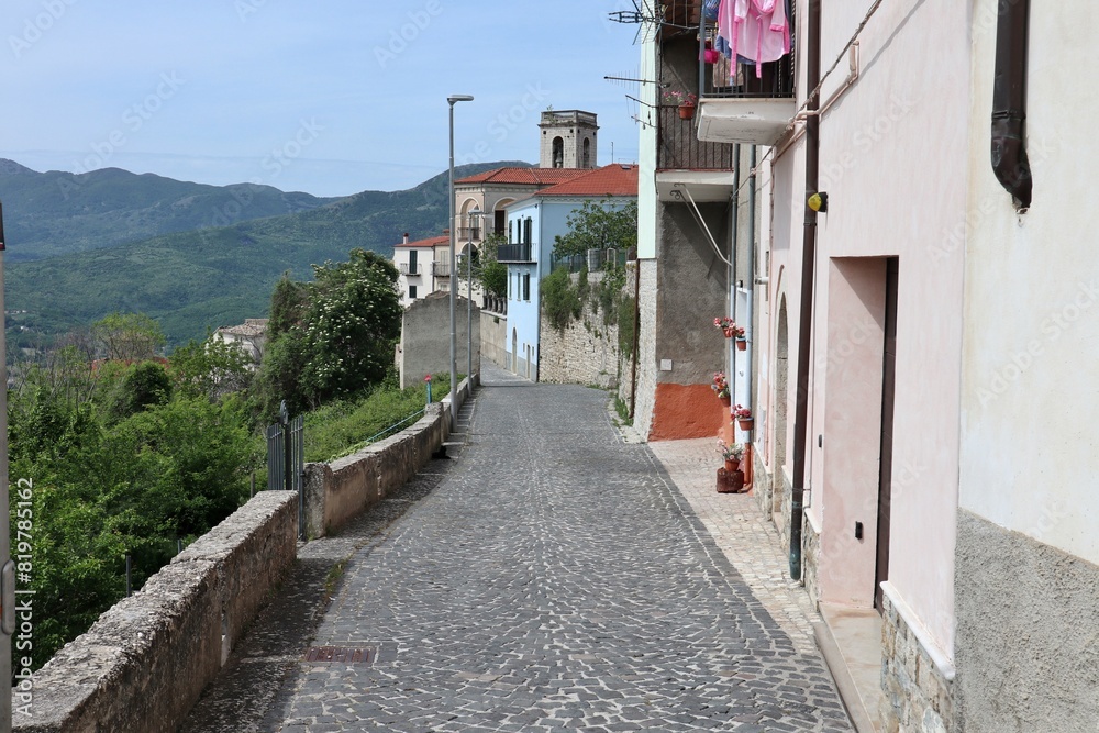 Macchiagodena - Scorcio panoramico da Via XXIV Maggio