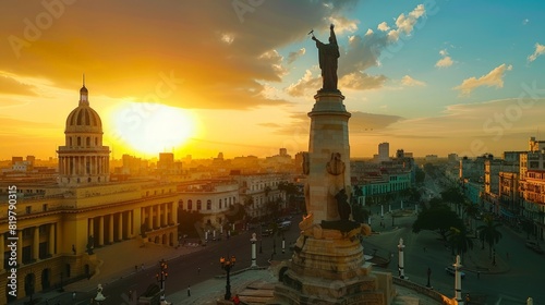 Jose Marti Memorial in Havana, Cuba photo